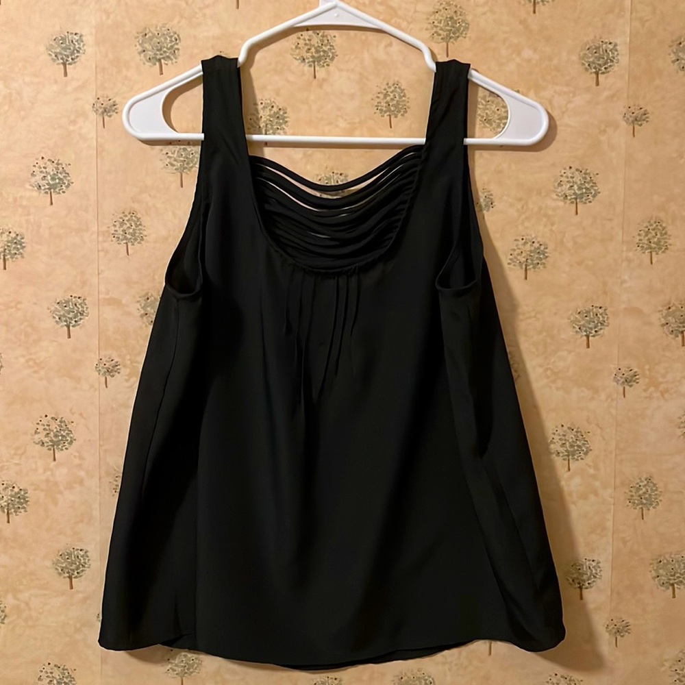 Elegant and Simple Black dress top Medinm